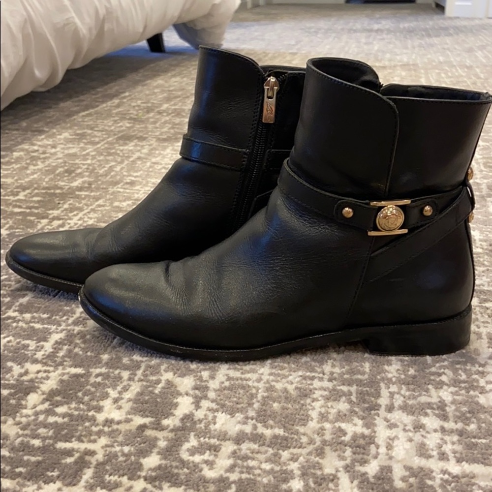 Vince Camuto Leather Ankle Boot